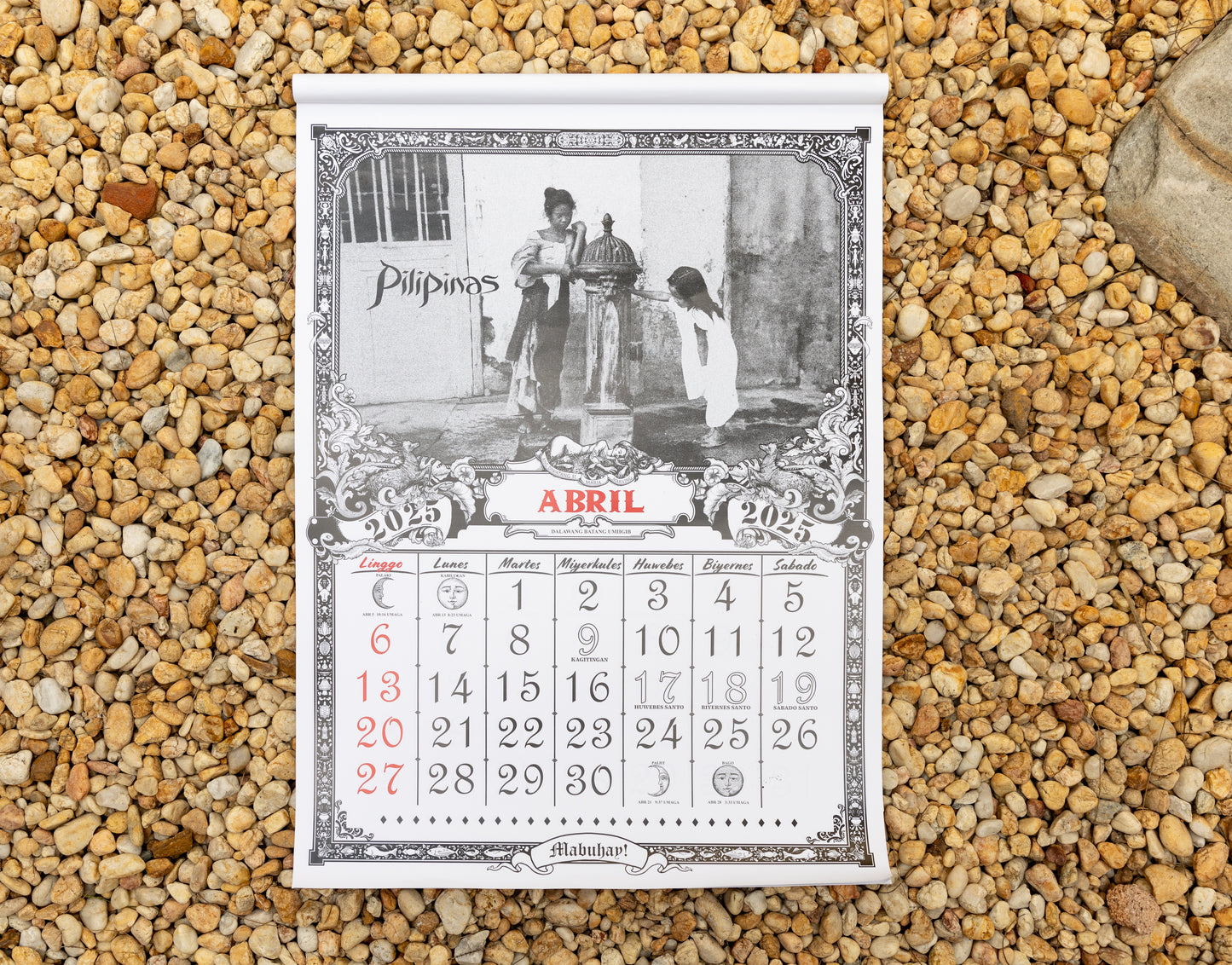 2025 Philippines Calendar / Kalendaryo Pilipinas