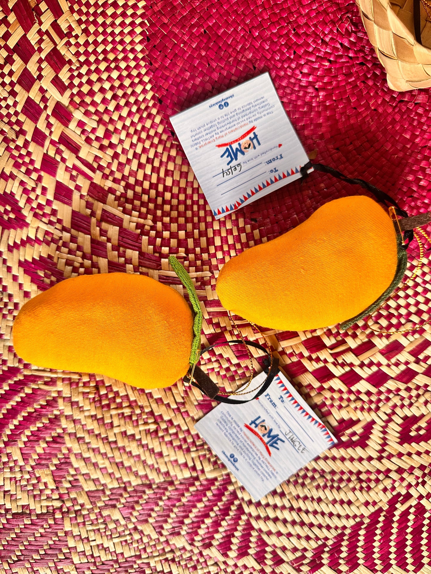 Cebu's Best Mango / Mangga plushie ornament