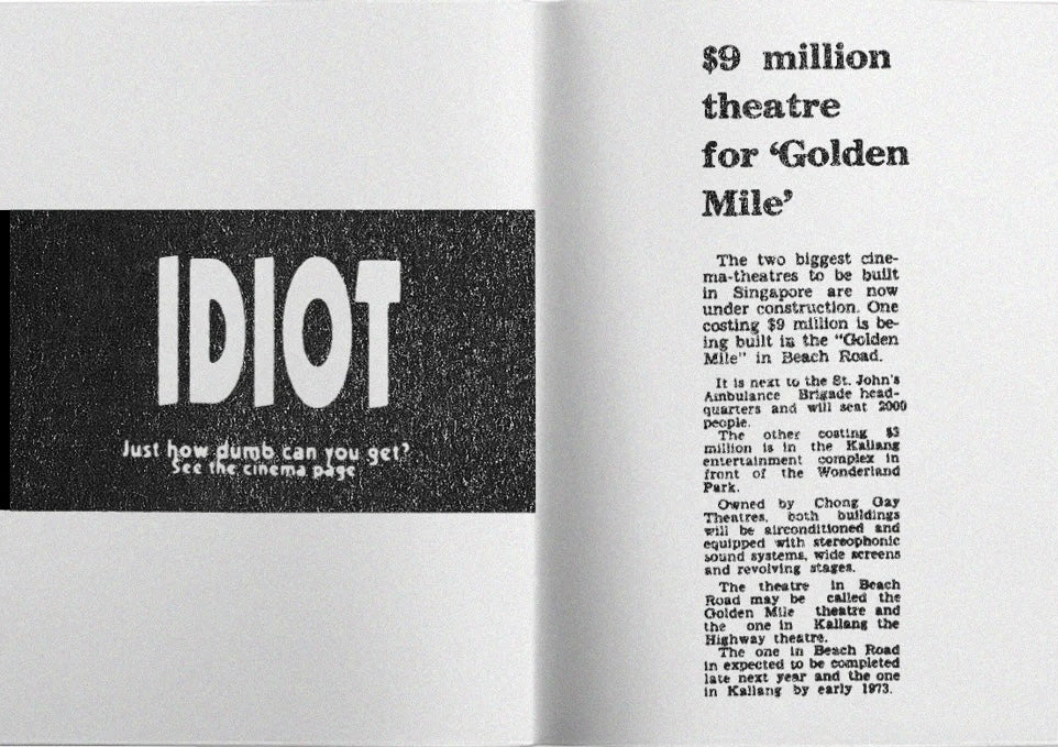 Golden Mile Tower Zine