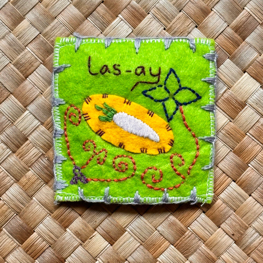 Inday Kusina food patches ~ La-say (green)